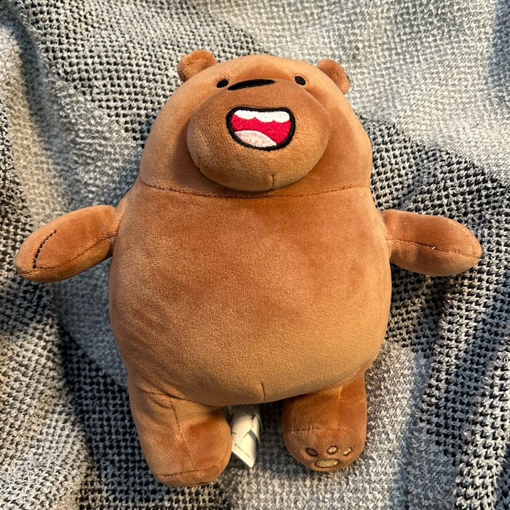 Miniso we bare bears brown bear plush